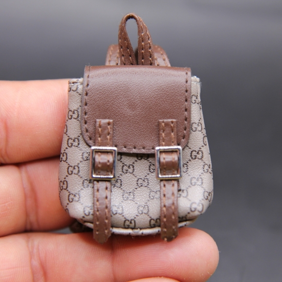 Handmade Accessories - Labubu Accessories - Gucci Fashion Backpack Bag